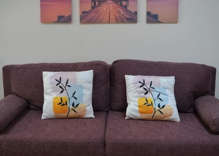 Center With A Backyard Apartman Burgasz